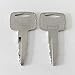 QTMY 2 Pack Key 91A07-01910 A5160 for Mitsubishi CAT Forklift