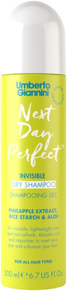 Umberto Giannini Next Day Perfect Invisible Dry Shampoo 200ml