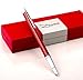 ZenZoi Fountain Pen – Timeless Classics Collection, Premium Executive Calligraphy Stylograph Pens, Includes Ink Refill Converter & Gift Box Case – Million Dollar Red