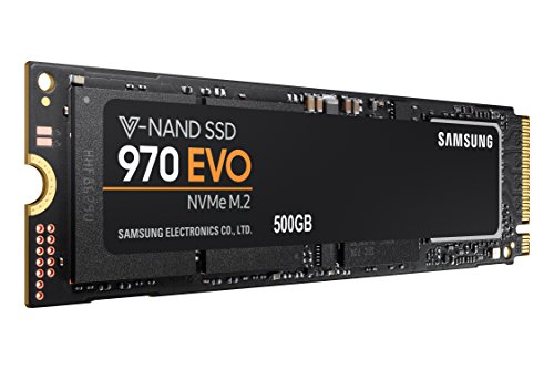 Samsung 970 EVO 500GB - NVMe PCIe M.2 2280 SSD (MZ-V7E500BW)