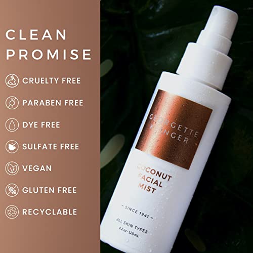 Klinger Coconut Facial Mist Hydrating, LongLasting Makeup Setting Spray with