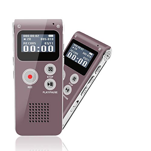 Digital Voice Recorder, Portable Recorder, Multifunctional Rechargeable