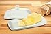 KOVOT Ceramic Butter Dish And Cover - UPDATED Knob For Improved User Performance