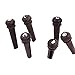 Flowermoon Guitar Bridge Pins Guitar Peg Rosewood Acoustic Guitar Peg End Pin Set 6 Pack