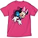 Disney Women's T Shirt Minnie Mouse Pop Out XL Wow Pink