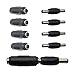 Mansa Lighting, 5 Male to Female Connector Gender Adapters & 5 Female to Male Connector Gender Adapters for 5.5mm x 2.1mm Connections