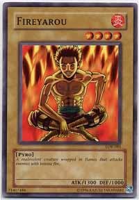 Yu-Gi-Oh! - Fireyarou (LOB-085) - Legend of Blue Eyes White Dragon - 1st Edition - Common