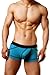 Dominik Underwear Cotton Trunk, Mens, Blue