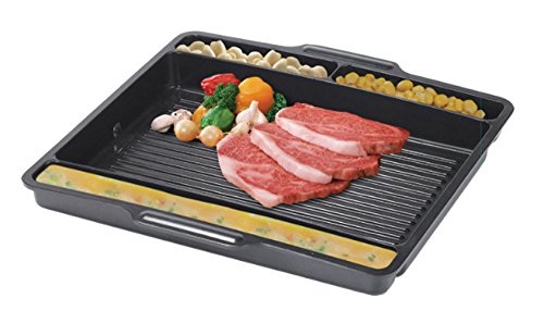 Click Here to See More Images Roasted Square Pan Multi-sharing Pan Roast Pan Meat Grill Pan Camping Outdoor
