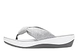 Clarks Women's Arla Glison Flip Flop, Grey Heather