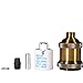 INNOCCY Solid Lamp Socket E26/ E27 Vintage Industrial Edison Pendant Ceramics Light Socket Antique Brass Color, Pack Of 4