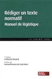 Rédiger un texte normatif