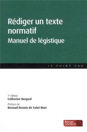 Rédiger un texte normatif