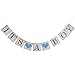 it's a boy bunting Banner Rustic Christening Baby Shower Garland Decoration Party Favors