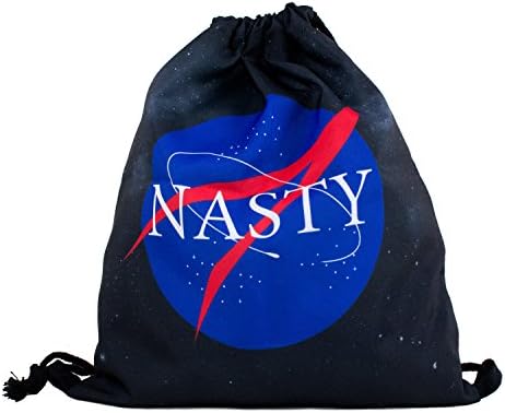 NASTY Nasa Planet All-Over-Print Shelfies Drawstring Bag