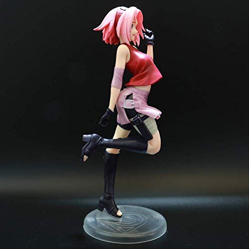Yangzou-Nuevo-Anime-Estatuilla-22-Cm-Naruto-Shippuden-Figura-Gals-Sakura-Haruno-Figura-Completa-PVC-Figuras-De-Accin-Modelo-De-Juguete-De-Regalo