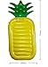 7C Enterprise Inflatable Pineapple Raft ~ Giant Fruit Swimming Pool Lounger, Comfortable Boat Float, Summer Outdoor Water Toy with Bright Design - Holiday Idea for Adults and Kids
