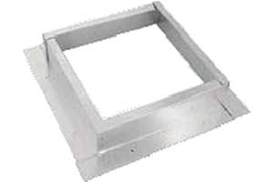 M&G DuraVent 279501 4" X 6 5/8" Vinyl Siding Standoff Small, Galvanized (46DVA-VSKS)