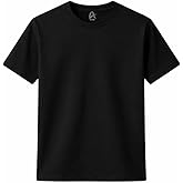 Women’s 100% Cotton T-Shirt, Crew Neck Soft Premium Regular Fit Tee, Plain Short Sleeve Comfort Fit Tees for Women
