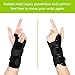 Arthritis Compression Gloves Relieve Pain from Rheumatoid, RSI,Carpal Tunnel, Hand Gloves Fingerless for Computer Typing and Dailywork, Support for Hands and Joints (Black(New), Right)