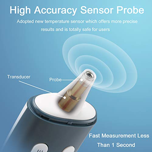 【Upgraded】Firhealth Medical Forehead and Ear Thermometer, Professional Infrared Digital Fever Thermometer with Clinical Accuracy, 1s Fast Reading for Infant,Baby,Kids and Adults - Thumbnail 2