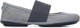 Camper Women's Right Nina 21595 Ballet Flat, Grey, 38 EU/8 M US
