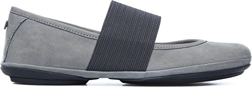 Camper Women's Right Nina 21595 Ballet Flat, Grey, 38 EU/8 M US