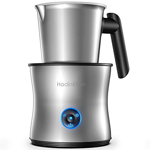 HadinEEon Milk Frother, 4 in 1 Electric Milk Frother and Hot Chocolate