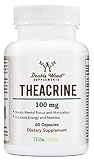 Theacrine (Teacrine) - Energy and Stamina Boosting Supplement - 100 Mg - 60 Capsules