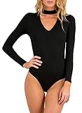 Happy Sailed Women Peep Hole Choker Backless Thong Jumpsuits Bodysuit