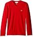 Lacoste Men's Long Sleeve V-neck T-shirt