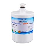 GOLDEN ICEPURE Refrigerator Water Filter,Compatible with LG LT500P, 5231JA2002A, ADQ72910907, ADQ72910901, Kenmore 469890 (1-Pack)