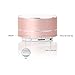 Portable Bluetooth Speaker, UNITEK Aluminum Wireless Bluetooth Speaker V4.0 with Micro SD Slot, FM Radio & Built-In Mic for Speakerphone Function, Rose Gold
