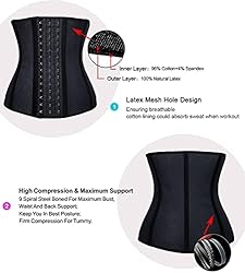 YIANNA Breathable Waist Trainer for Women Underbust