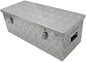 Caja para remolque, de aluminio, chapa estriada para coches ...