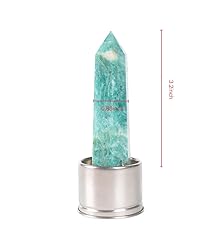 Changeable Natural Quartz Gemstone Crystal Column
