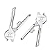 2 Packs Swiss+Tech ST66676 Utili-Key 6-in-1 Key Ring Multi-Function Tool (Quantity 2)