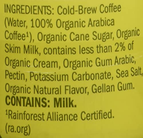LAVAZZA ORGANIC NITRO COLD BREW, 7 FLUID OUNCE