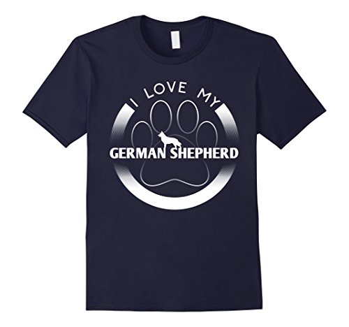Mens Funny German Shepherd T Shirt I Love My German Desertcart