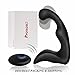 Prostate Massagers Male G Spot Vibrators, Proxoxo Wireless Remote Control Vibrating Anal Sex Toys, 3 in 1 Prostate Stimulator with 9 Modes, Anal Plug for P-Spot Testicles Perineum Stimulation