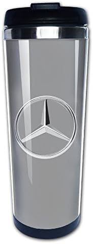 Adhra Lucky Mercedes Benz Logo Stainless Steel Mug / Coffee Thermos &amp; Vacuum Flask