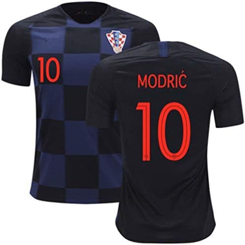 ZhubaJie 2019 New Croatia Away Soccer Jersey Men Adults Modric #10