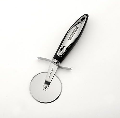 WAREUM Pizza Cutter and Wheel, Top Quality Stainless Steel Pizza Slicer