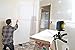 HAMMERHEAD_HLCL01_Compact Self-Leveling Cross Line Laser with Adjustable Mounting Clamp