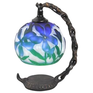 吊型ガレ調ランプ ドーム型 DB Flower GT-401