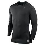 Nike 449788 Core Fitted LS Top 1.2 - Black