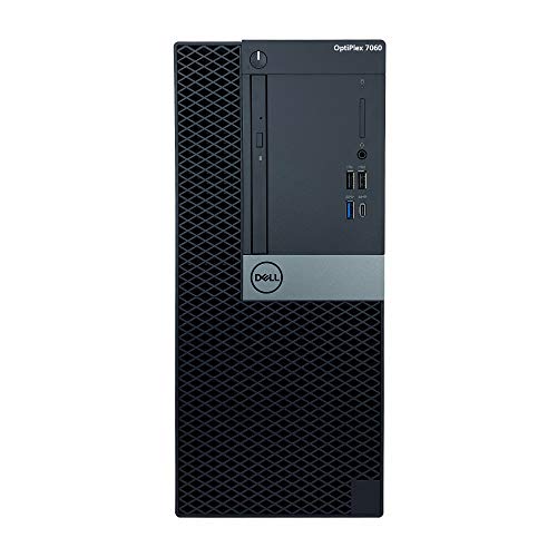 Dell OptiPlex 7060 Tower Desktop – 8th Gen Intel Core i7-8700 6-Core Processor up to 4.6 GHz, 32GB DDR4 Memory, 512GB Solid State Drive, 2GB Nvidia GeForce GT 1030, DVD Burner, Windows 10 Pro (64-bit)