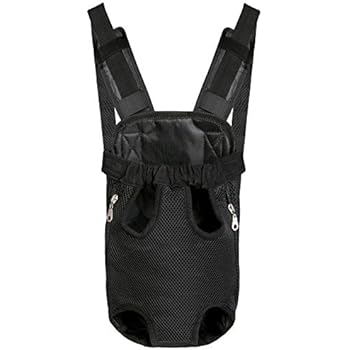 Dog Carrier Backpack, Hands-Free Adjustable Front Facing Chest Dog Backpack Carrier Pouch for Puppy Doggy Pet Dog