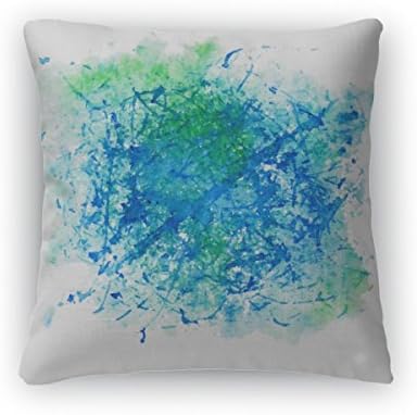 Gear New Throw Pillow Accent Decor, Watercolor, 20" Cover & Insert, 1538662GN