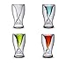 Homecube Creative Mermaid Handmade Glass Cup, Double High-temperature Glass of Red Wine, 2 Pack …